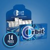 ORBIT Peppermint Sugar Free Gum Individually Wrapped, Bulk Packs of