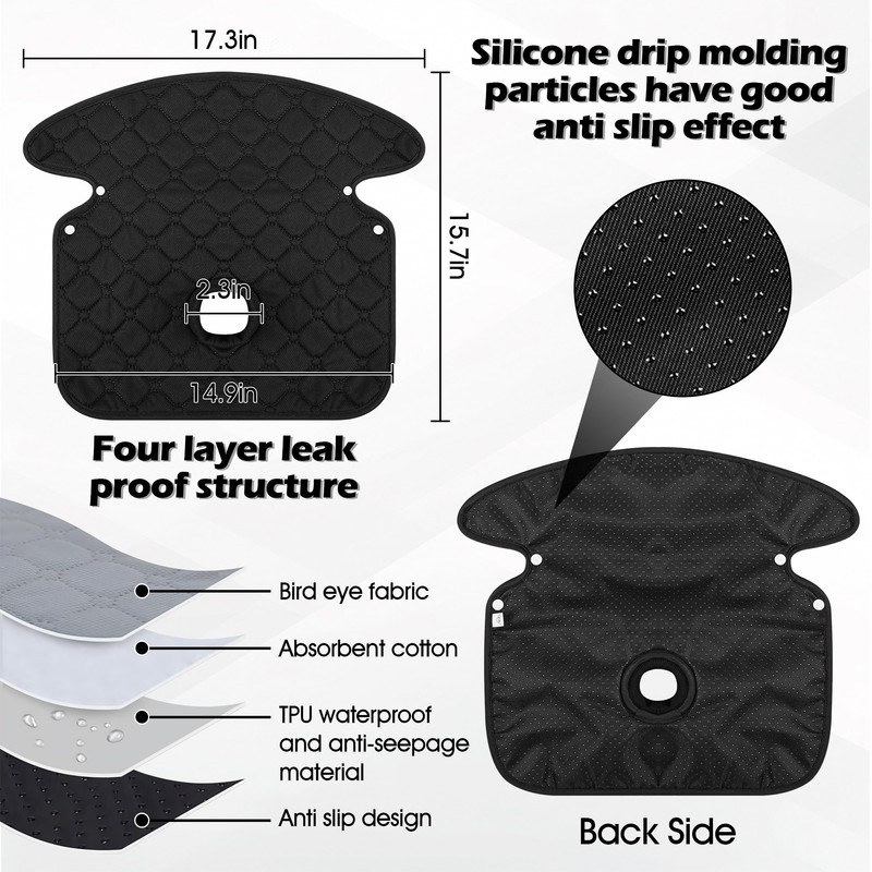JEYODA ﻿Car Seat Protector for Potty Training Instant Suction Baby