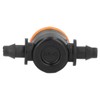 100Pcs 4/7 Barb Valve Irrigation Mini Pipe Water Valve Through