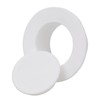 40-100mm OD Hole Ceiling Cover Plate Round Electric Cover Blank