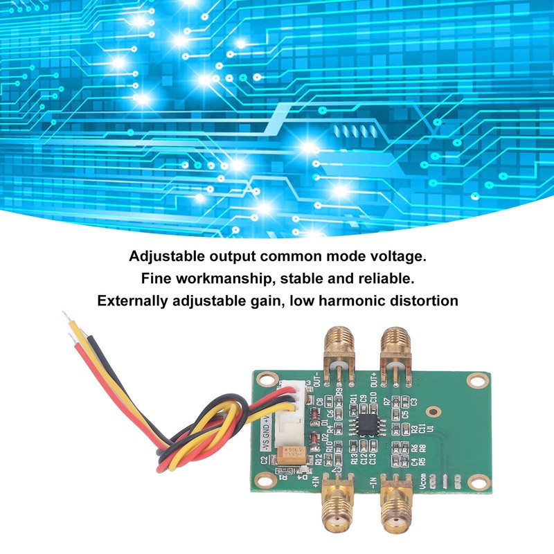 AD8138 RF Logarithmic Detector Stable Adjustable Low Distortion High Bandwidth