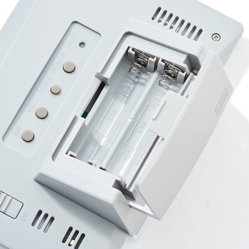 Francfranc Franc Abisco Radio Digital Clock, Pink, Table Clock, Sparkle,