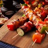 Hoolerry 6 Pcs Wood Cutting Board Bulk with Handle 18