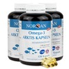 NORSAN Premium Omega 3 Arctic Cod Oil Capsules 3 x