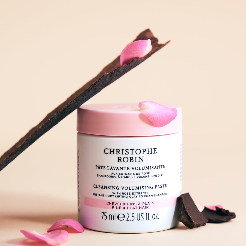 Christophe Robin Cleansing Volumizing Paste With Pure Rassoul Clay And