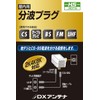 DX Antenna, Waveformer, Antenna Splitter Plug (2K 4K, 8K (3224MHz)