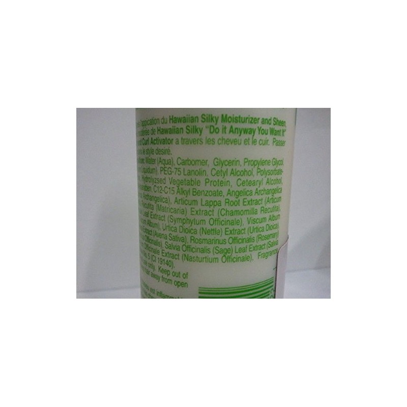 Hawaiian Silky Hawaiian silky cream activator do any way you
