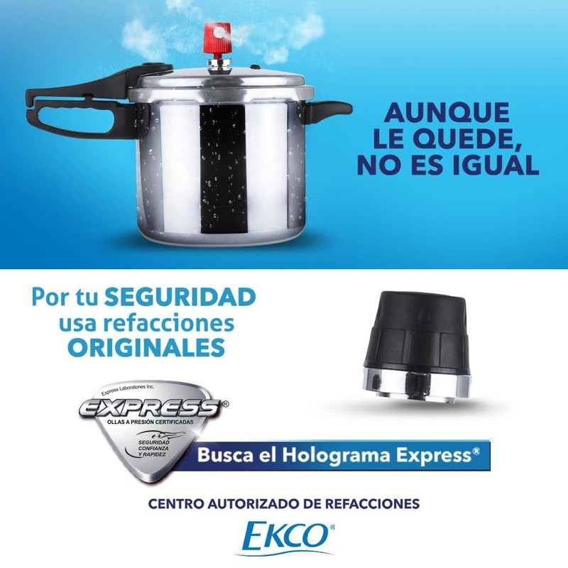 Ekco - Regulador Automático Para Olla Express de 23 Litros