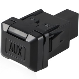 EVRBUL Aux Port Audio Input Jack Auxiliary Input Adapter Compatible with Honda CR-V 2009-2011 Civic 2006-2011 Replace#: 39112-SMA-003 39112-SNA-A01