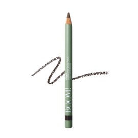 Iconic Waterpoof Brow Pencil- Waterproof, smudgeproof, all-day wear pencil enriched with Castor Seed Oil and Vitamin E, Cruetly-Free & Vegan, For Natural-looking Eyebrows Day to Night, Chocolate Brown