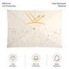YOUGE OUTDOOR 6.5X10FT Rectangular Patio Umbrella Replacement Canopy Outdoor Garden