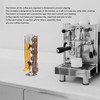 Coffee Pod Holder Tower Stand Rack Revolving Rotating 28 Capsules