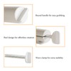 MOROBOR Toothpaste Squeezer Roller Dispenser, 2pcs Plastic Tube Squeezer Roller