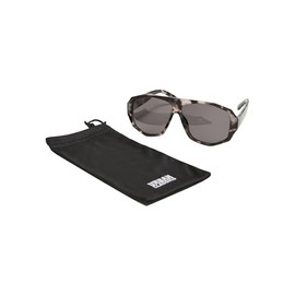 Urban Classics Unisex Sunglasses, Grey Leo/Black