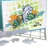 1 Pcs Wave Cutting Dies,Letmefun Metal Cutting Dies Stencils Scrapbooking