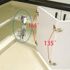 2-Pack 165 Degree Soft Close Cabinet Hinge Suitable for Frameless