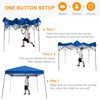 ABCCANOPY Pop Up Canopy Tent-Outdoor Camping Canopy Slant Leg Beach