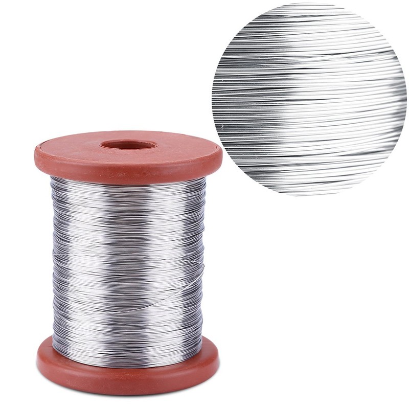 TOPINCN Stainless Steel or Iron Wire, 500g Roll for Beehive