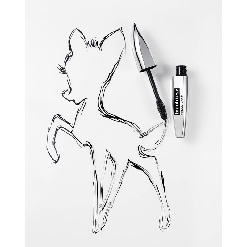 L'Oreal Paris False Lash Bambi Mascara Black, 8.9 ml (Pack