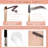 ULTRAMO Kit Pomada Para Cejas, 3 en 1 Juego de