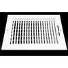 12" X 8" 1-Way AIR Supply Grille - Vent Cover