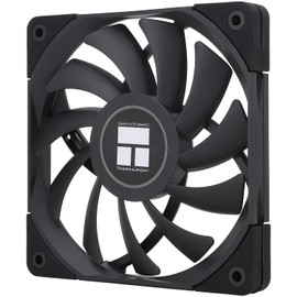 Thermalright TL-C12015B CPU Fan Computer Case Fan Quiet 4pin PWM PC Fan, 15mm Slimline Cooler Fan, 120mm CPU Cooling Fan(Black)