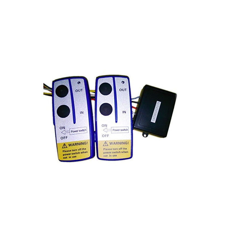 Electric Winch, Power Gate Operation, Wireless, Remote Control, 2 Pieces,