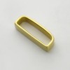 TANJUN Belt Loop Keep Stainless Steel Brass Alloy Men's Belt