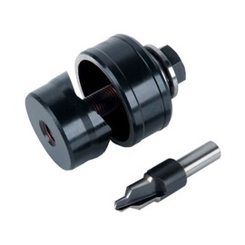 wolfcraft Hole Cutter Set, 2 Pcs, Ø 35 mm I 3762000 I For punching clean and precise holes in stainless steel sinks with ease