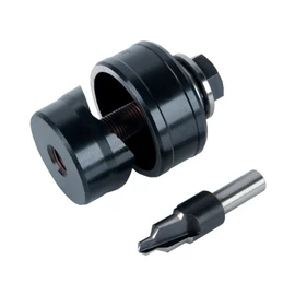 wolfcraft Hole Cutter Set, 2 Pcs, Ø 35 mm I 3762000 I For punching clean and precise holes in stainless steel sinks with ease