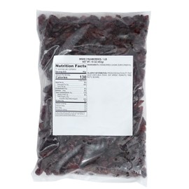 Dried Cranberries, 1 Pound Bag Cranberries, Craisins, Dried Fruit, The Hampton Popcorn & Candy Company