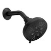 Moen Hydro Energetix Matte Black High Pressure Shower Head with