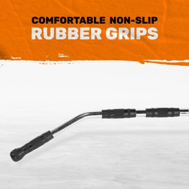 Bells of Steel Revolving LAT Pull Down Bar - Commercial and Home Gym LAT Pulldown Attachments - Fits Cable Machine and Functional Trainers with Carabiners - 25mm Diameter LAT Bar