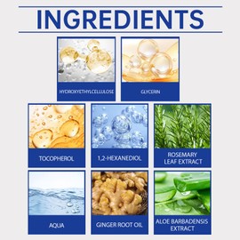 Rosmarin Hair Growth Rollerball - Scalp Treatment for Thinning Hair, Strengthens the Roots and Reduces Hair Breakage, Scalp Stimulation for Hair Growth, Non-Greasy 3pcsx 25 ml