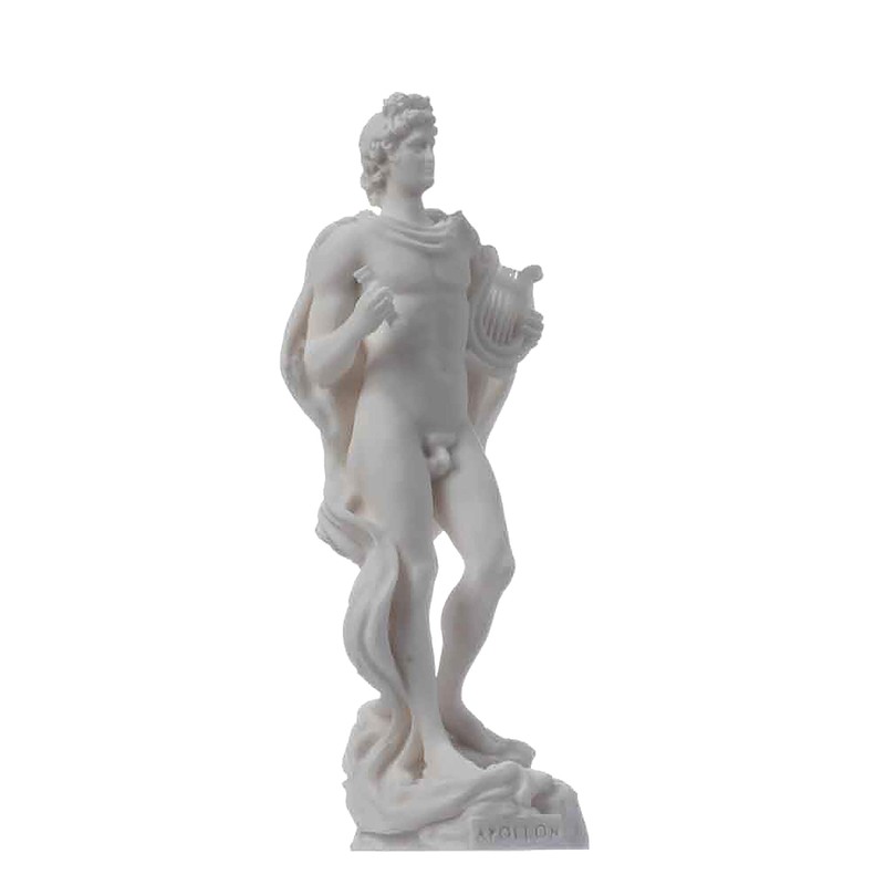 BeautifulGreekStatues Apollo God Of Music Poetry Art Alabaster Statue Sculpture