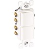 Leviton 5643-W 15 Amp, 120/277 Volt, Decora Brand Style 3-Way