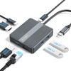 JESWO 7 en 1 HUB USB C para MacBook ProAirNeo,