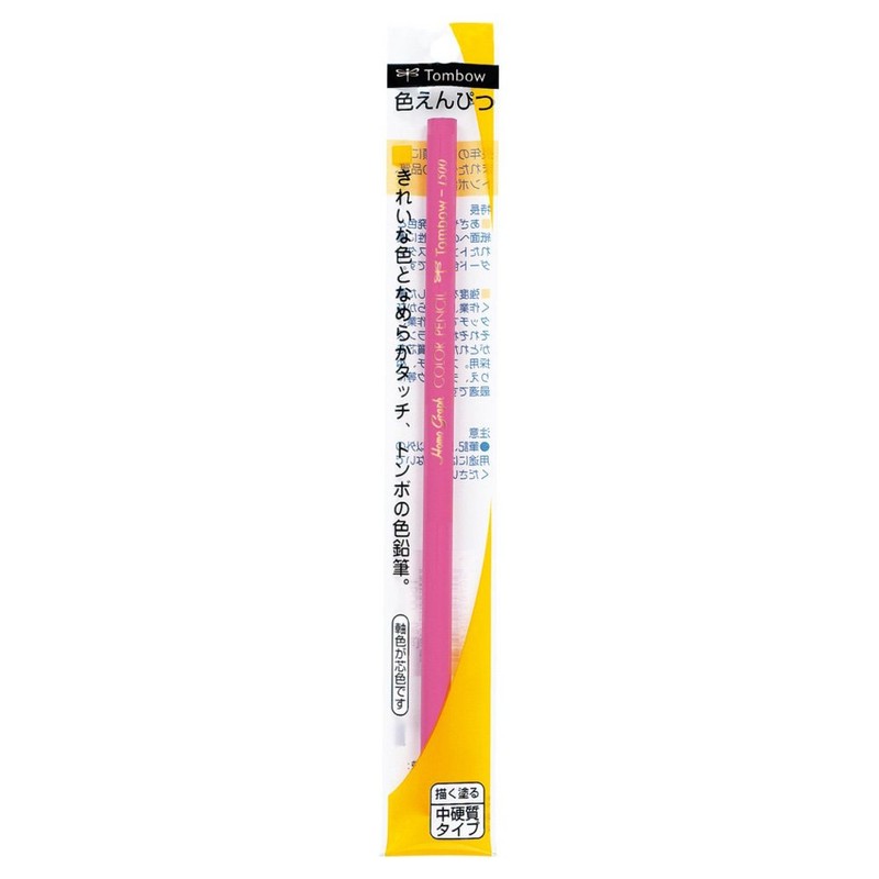 tonbo鉛筆 Colored Pencils 1500 BCX – 122 Pink