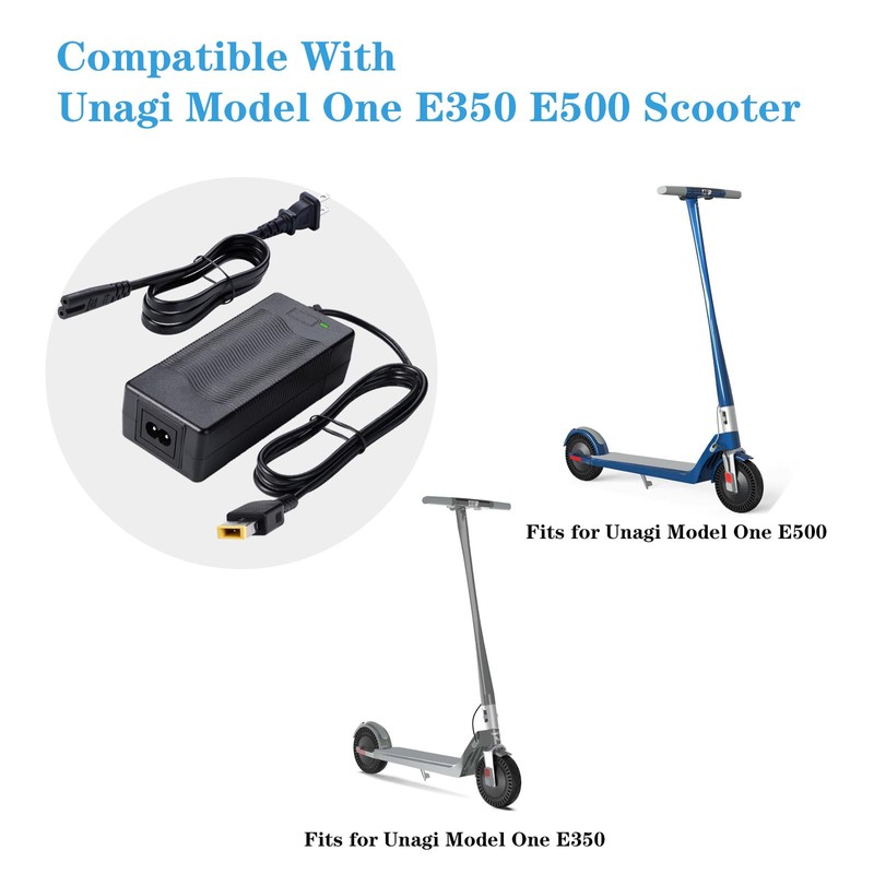 for Unagi Scooter Charger - Replacement for Unagi One E350