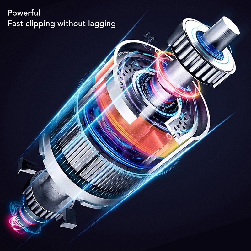 Electric Automatic Nail Clipper Rechargeable Automatic Safety Fingernail Cutter for