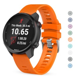 BaayCerrie for Garmin Forerunner 245 Watch Band, 20mm Watch Band Compatible with Garmin Vivoactive 5 Watch Bands/Vivoactive 3 Men/Venu SQ, Forerunner 55/645/165, Galaxy Watch 7/6/5/4