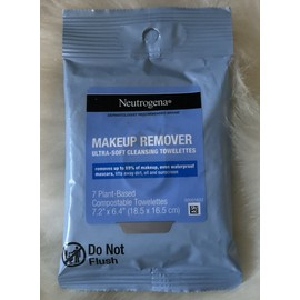 Neutrogena Make-Up Remover Cleansing Towelettes Ultra Soft Cloths - 7 Count