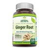 Herbal Secrets Ginger Root Supplement | 550 Mg Per Serving