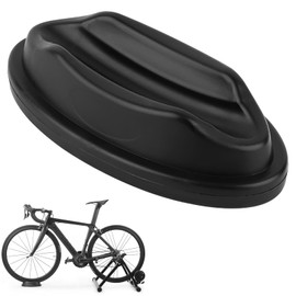 Front Wheel Support Roller Trainer, Bicycle Front Wheel Riser Block, Front Wheel Support, Mountain Bike/Road Bike Cycling Block for Indoor Cycling Training - Black