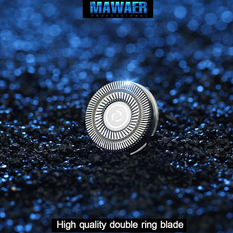 4PCS Double Ring Replacement Blades Compatible with FREEBIRD Flexseries Pro