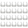 S SYDIEN PEX Clips Pipe Clamp 1-1/4 Inch, 20 Pack