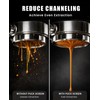 58.4mm Espresso Puck Screen 2 Pack, 0.8mm Thin Screen for