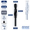 21mm HSS Blacksmith Drill Bit - Reduced Shank Drill for