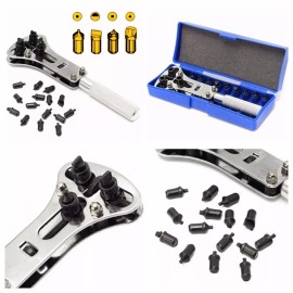 SNS Watch Band Back Case Opener Fixer Repair Tool Kit Battery Screw Cover Remover