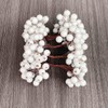 KKSTY 200 Pcs/100 Wired Berries Stems Artificial Frosted Berries Christmas
